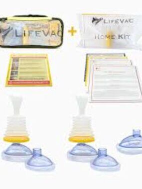 Lifevac Home & Travel Kit Bundle Airway clearance device NWT
